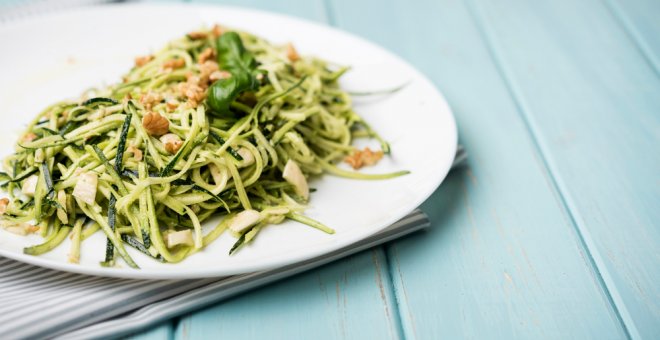 Pato confinado - Sustitutos de la pasta para una dieta más saludable