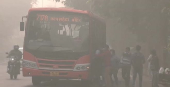 Delhi se ahoga por la contaminación