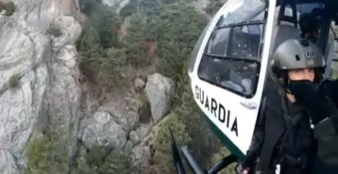 Rescatan a una mujer de 42 años, sola, perdida y desorientada en la sierra de Jaén