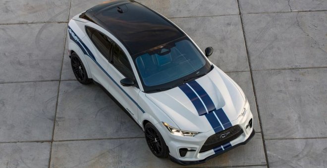 Este es el Shelby Mustang Mach-E GT eléctrico, y es justo lo que el propio Carrol Shelby quería