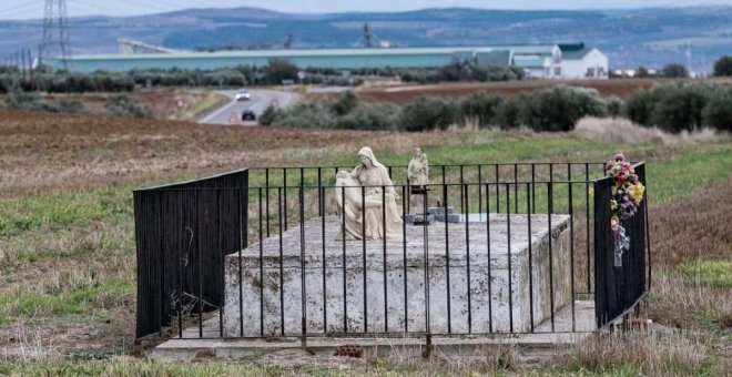 Localizan los restos de tres de los siete fusilados por las tropas franquistas a los que se busca en Recas