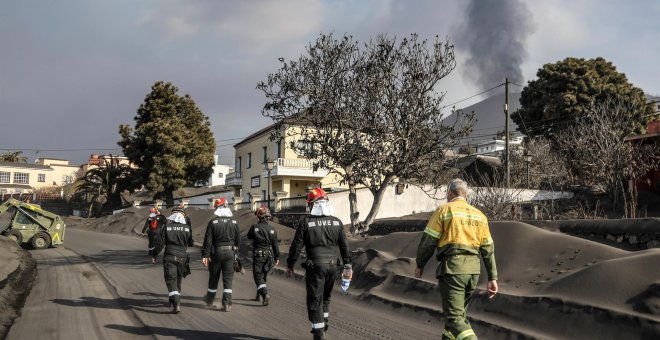 Sigue descendiendo la energía volcánica pero la erupción no está cerca de terminar