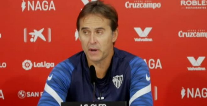 Lopetegui sobre el partido ante el Alavés: "Nos va a obligar a picar piedra sin ninguna duda"