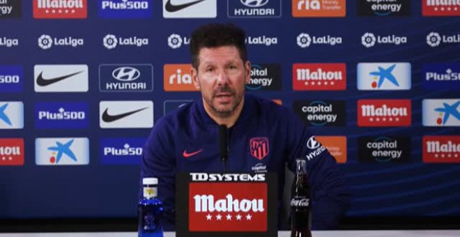 Simeone sobre Griezmann: "Es el jugador al que fuimos a buscar"