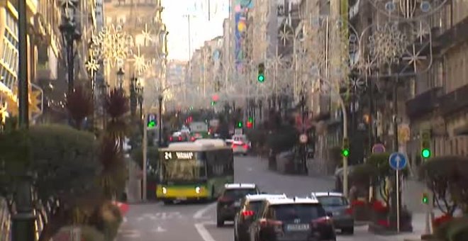 Todo listo para el encendido de la Navidad en Vigo