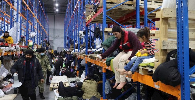 Crisis en la frontera polaca: "Llegan aterrados y congelados, como si viniesen de una zona de guerra"