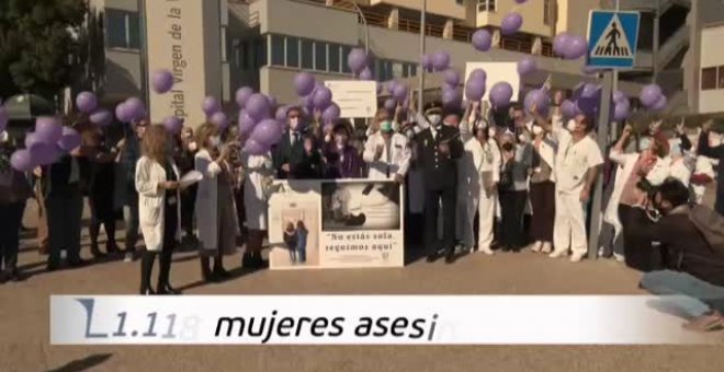 25N: símbolos y concentraciones recuerdan la lucha contra la violencia hacia la mujer