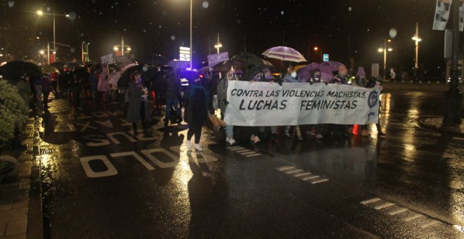 Más de un millar de personas claman poner "pie en pared" contra la violencia machista