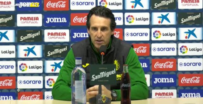 Emery: "Va a ser un partido muy bonito y exigente"