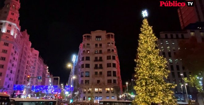 Así reparte Almeida los más de 3,6 millones de euros del iluminado navideño