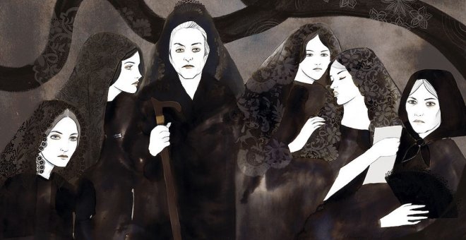 Las mujeres de Lorca se reúnen y rompen su silencio