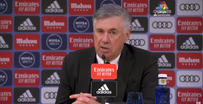 Ancelotti: "Vinicius ha dado un paso más para estar entre los mejores del mundo"