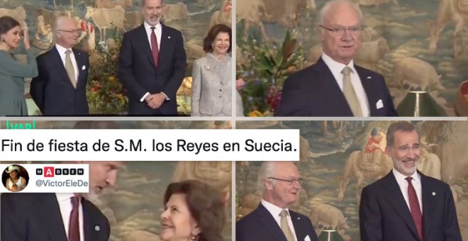 El nuevo capítulo de la narración más tronchante sobre Felipe VI y Letizia en Suecia: "Resacón en Estocolmo"