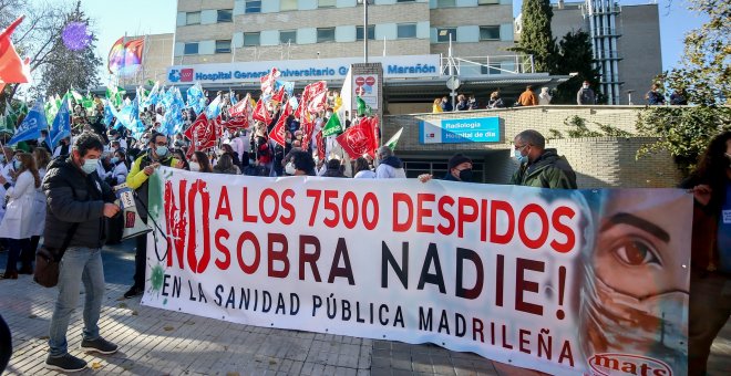 La sanidad pierde 58.000 empleos en tres meses por la finalización de los contratos covid