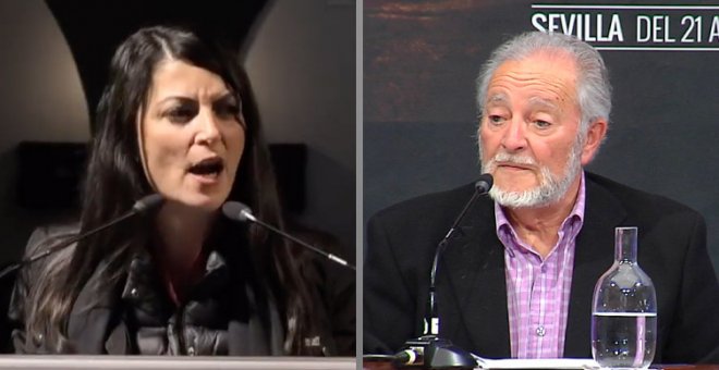 Macarena Olona dice que Julio Anguita estaría "orgulloso de Vox" y las redes recuerdan lo que decía de ellos