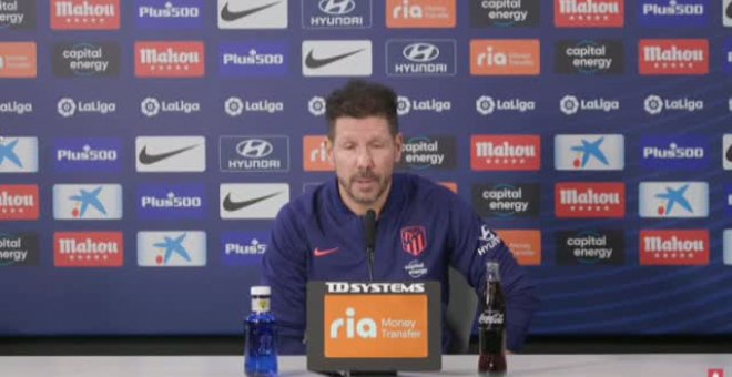 Simeone: "Tengo la misma energía de siempre"