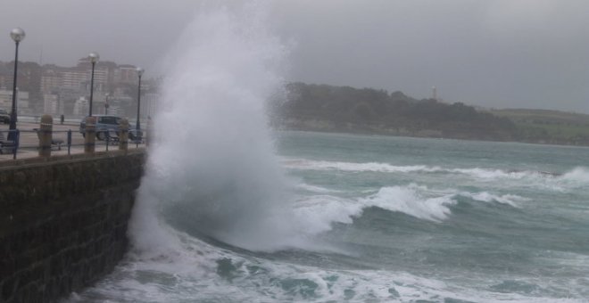 Activada la alerta naranja por nieve y fenómenos costeros hasta el jueves