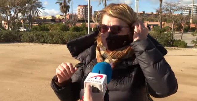 Alerta naranja por rachas de viento en el mediterráneo