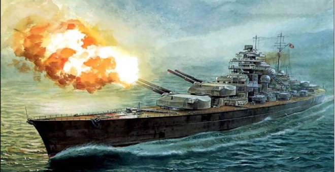 Acorazado Bismarck, la gran batalla