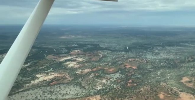 Un sacerdote en avioneta