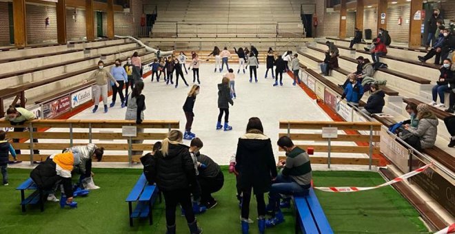 La pista de hielo abrirá todos los días durante las vacaciones de Navidad