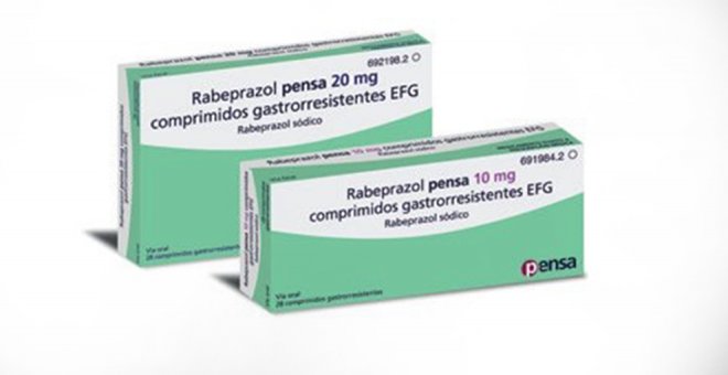 La AEMPS retira un lote de 'Rabeprazol Pensa' por contener impurezas