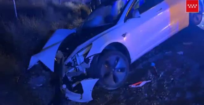 Dos muertos y un herido muy grave en un accidente de tráfico en Fuentidueña de Tajo