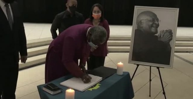 Sudáfrica rinde homenaje a Desmond Tutu