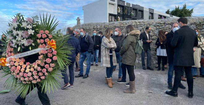 Vecinos y autoridades despiden a Severiano Ballesteros, exalcalde de Marina de Cudeyo