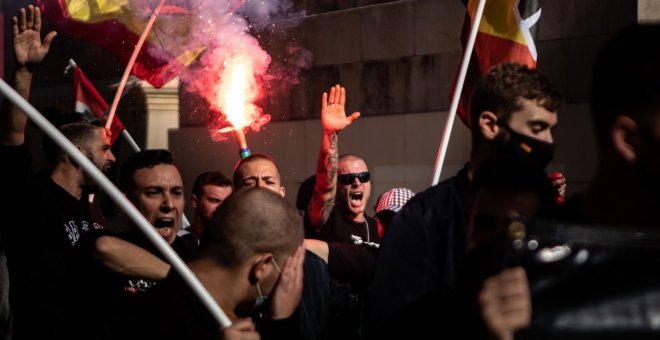 Detenido el líder del grupo neonazi Bastión Frontal por mandar al hospital a uno de sus miembros