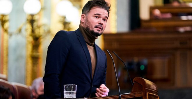 "Hasta aquí el festival de obviedades": la reflexión de Rufián que resume lo que Garzón ha dicho sobre la ganadería y lo que no