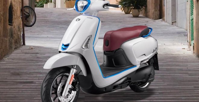 Kymco Like EV, un scooter eléctrico "125" con 200 km de autonomía y batería extraíble