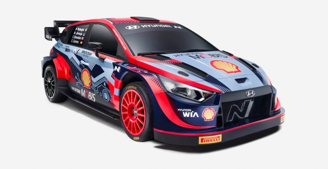 Presentado el primer coche híbrido del WRC: así es el Hyundai i20 N Rally1