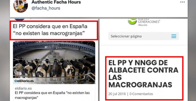 "Si el PP dice que no existen las macrogranjas, ¿por qué le molesta tanto que Garzón critique algo que no existe?"