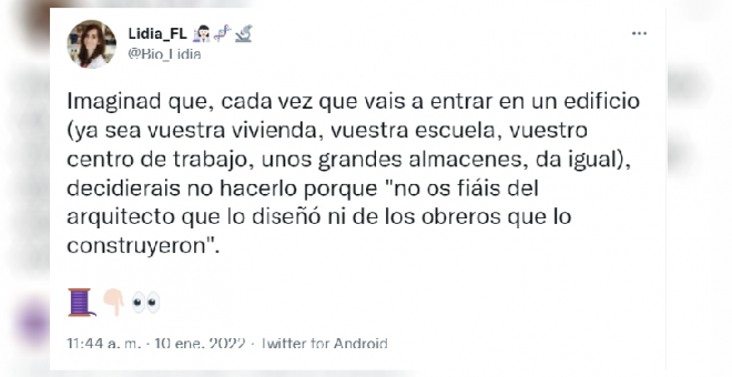 El hilo de una científica que explica el sinsentido de los negacionistas: "Es agotador estar justificando nuestros conocimientos día tras día"