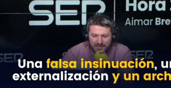 Aimar Bretos desmonta en cuatro minutos los bulos del PP sobre los test de antígenos