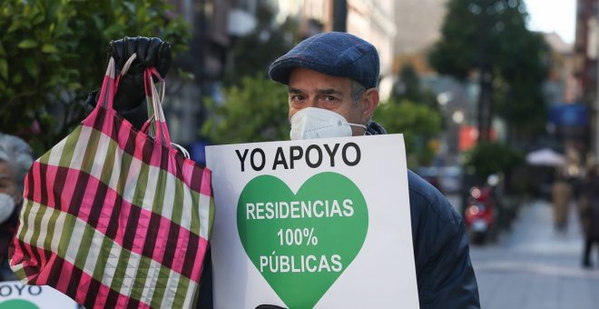 Los pensionistas retoman su manifestación de los jueves