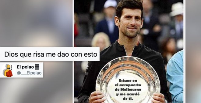 "Djokovic no jugará el Open de Australia ni el Roland Garros, pero siempre le quedará el Wii Sports"