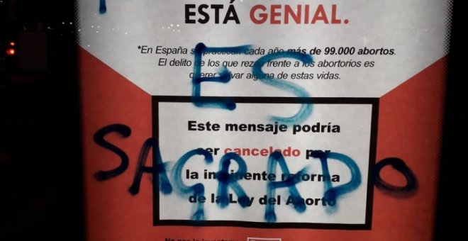 "Está pendiente una reforma del Código Penal que castigue el acoso a las mujeres que abortan"