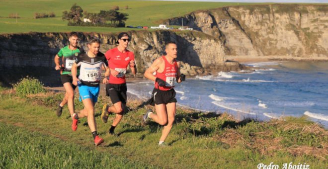 Héctor Sánchez y Verónica Tabares ganan el Trail Costa Ribamontán al Mar