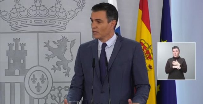 Sánchez agradece al PP el apoyo en la crisis de Ucrania y le pide que facilite la reforma laboral