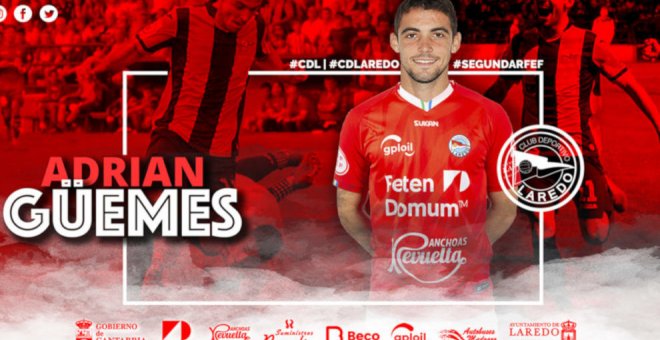 Adrián Güemes, nuevo jugador del CD Laredo