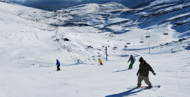 Alto Campoo recupera las competiciones deportivas con siete citas hasta abril