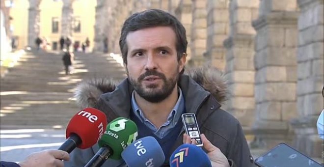 Casado cree que una derrota del PSOE en CyL podría ser un 'match point' para Sánchez