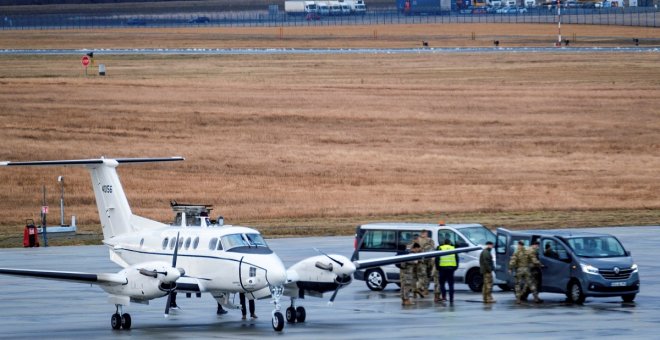 Aterrizan en Polonia las primeras tropas de EEUU para reforzar a la OTAN ante las tensiones entre Rusia y Ucrania