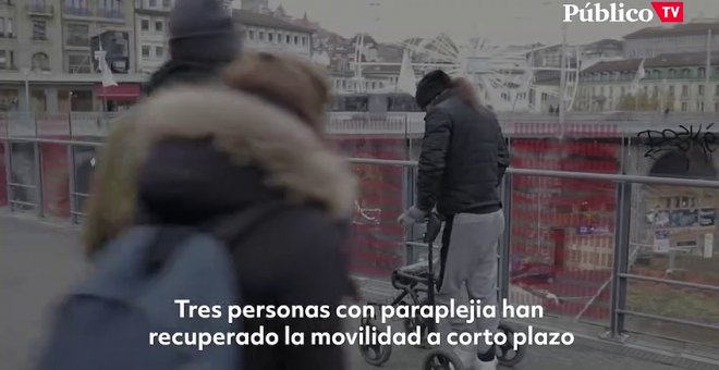 La estimulación eléctrica personalizada devuelve la movilidad a tres personas con paraplejia