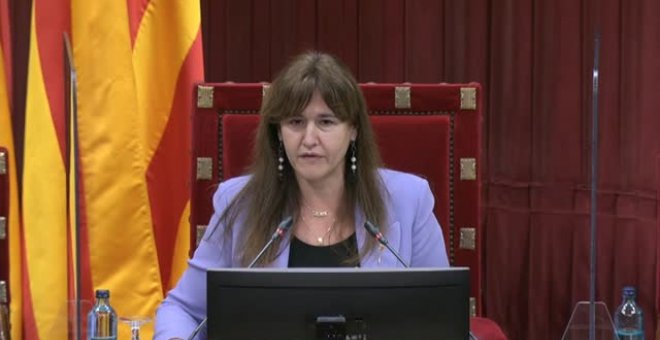 Un diputado de Vox llama "hijo de puta" a Aragonès durante la sesión de control en el Parlament