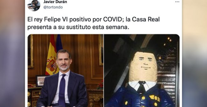 Los tuiteros analizan el positivo en covid de Felipe VI: "Lo descubrió tras notarse muy cansado, al ser esta una sensación nueva para él"