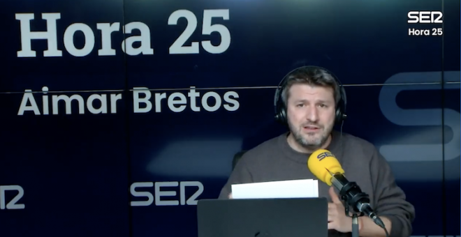 La reflexión de Aimar Bretos sobre la decisión de la derecha de ampliar la zona de regadíos en Doñana