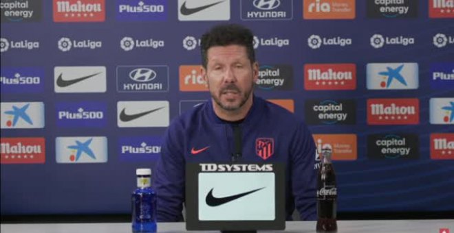 La receta de Simeone: "Levantar la concentración y la intensidad y ganar más duelos"